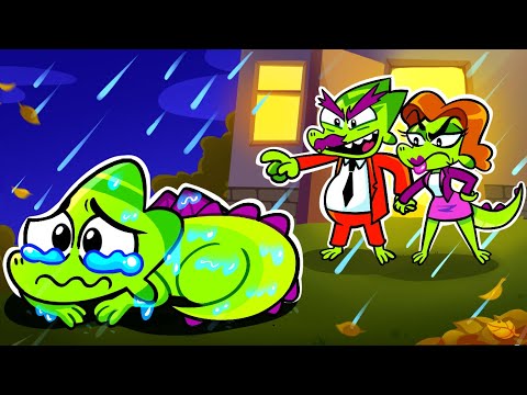 My STRICT PARENTS Got A New House 🐶🐱 Adoption Cartoon by Viv and Denny🎶Funny English for Kids