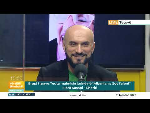 Grupi i grave Teuta mahnisin jurinë në ''Albanian's Got Talent'' 11.11.2025