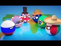 NORTHBALLS Vs SOUTHBALLS Countryballs Compilation