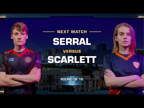 Serral vs Scarlett ZvZ - Round of 16 - WCS Valencia 2018 - StarCraft II