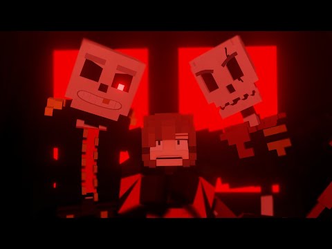 To The Bone | Underfell Ver. | Undertale AU, Minecraft Animation | Song By: JT Music|