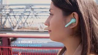 Trust Nika Touch Bluetooth In-Ear Volledig Draadloze Oordopjes Groen Headsets