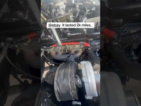 Maxx’s ebay turbo setup last only 2k miles. I don’t recommend buying that turbo kit. Hahaha #fyp