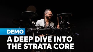 Video thumbnail for The Alesis Strata Core Electronic Drum Set Demo: A Compact and Versatile eDrum by Sweetwater Soundcheck