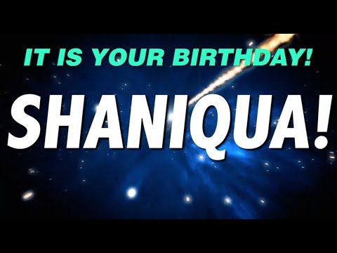 HAPPY BIRTHDAY SHANIQUA! This is your gift.