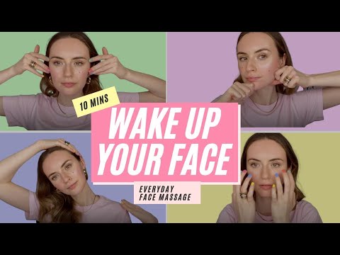 10 MIN EVERYDAY FACE MASSAGE - great after your skincare routine for glowing skin | All You Can Face