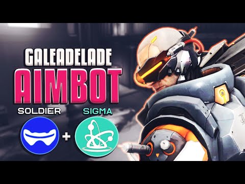 AIMBOT Tracking on "AIMBOT Hero" Gale Soldier 76 + Sigma CRAZY Combo [S18 TOP 500]