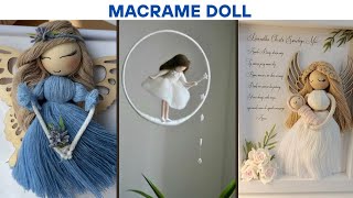 Macrame Doll |Boho Decor |Handmade Dolls |Macrame Art |Keychain Art |Gift Ideas |Macrame Crafts|
