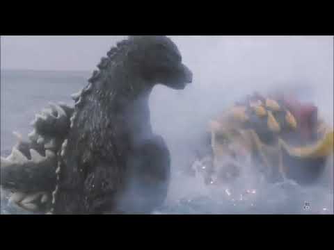 Godzilla vs. mothra: godzilla vs battra larva [primeira parte]