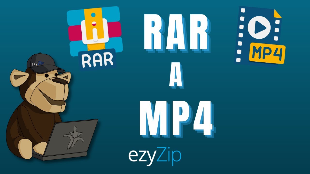 Convierte RAR a MP4 En Línea (¡No se requiere registro!) - ezyZip