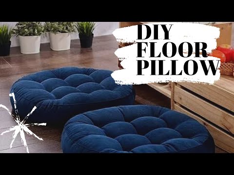 DIY large FLOOR PILLOW||Home decor Kenya🇰🇪||Floor cushion & pouf|| Girlnextdoor channel