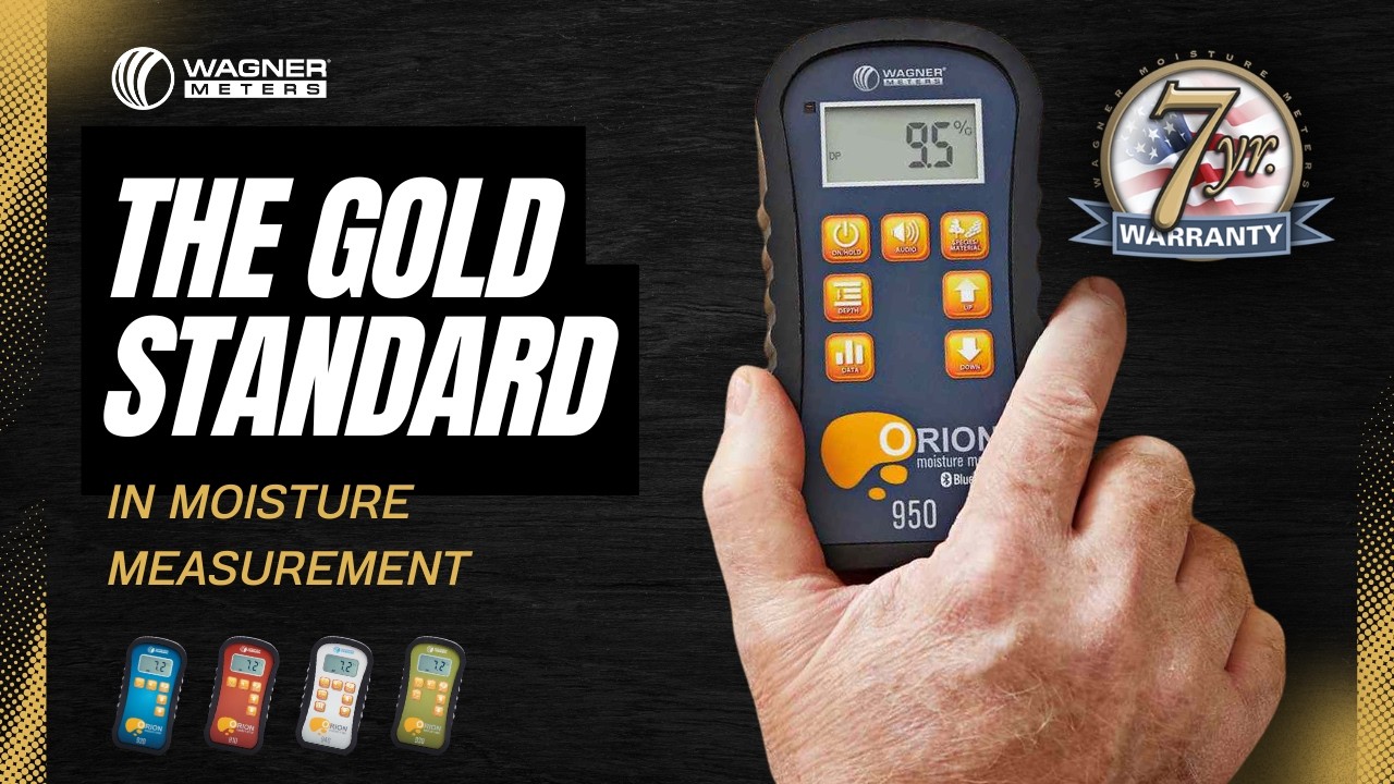 The Standard of Accuracy: Meet the Orion Pinless Moisture Meter