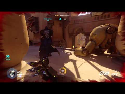 Overwatch: Beta | Genji Overpower 6 Player Kill Streak