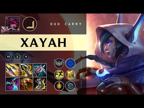 Xayah ADC vs Yunara - EUW Challenger Patch 25.22