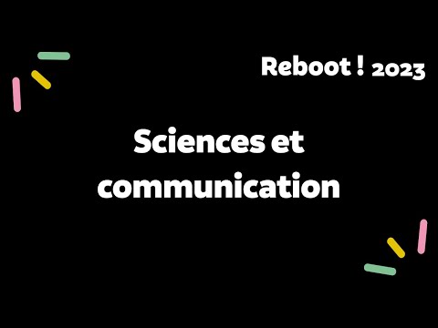 Sciences et communication