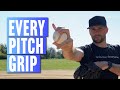 Pitch Grips for the Curveball, Slider, Changeup, Sinker & Cutter