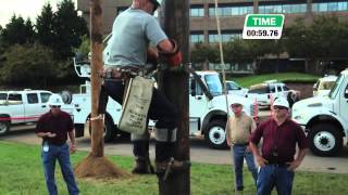 2014 Pole Top Rescue Competition — Matthew Byrum, Albemarle EMC