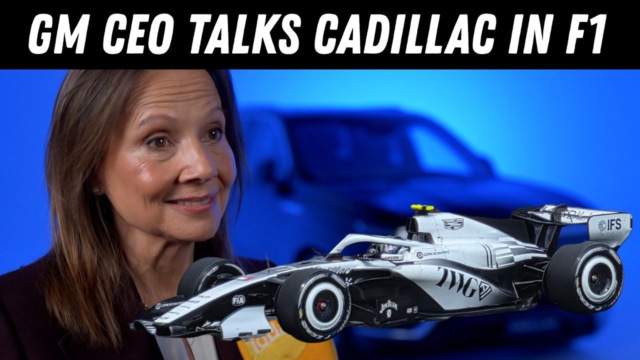 GM CEO MARY BARRA talks Cadillac in F1 and their expectations for the team