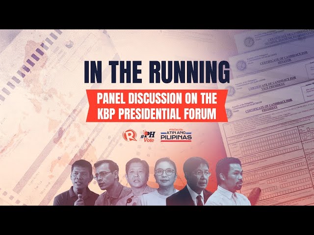 [WATCH] In the Running: Panel discussion on the KBP presidential forum