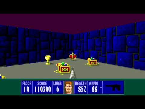 Wolfenstein 3D E1F10 (Secret Floor)