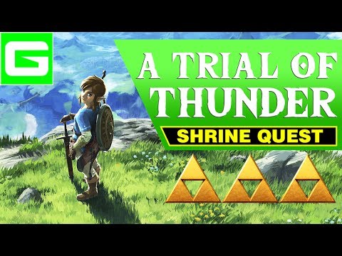 Trial of Thunder Shrine Quest (Toh Yahsa Shrine) Guide Walkthrough - Breath of the Wild #Zelda