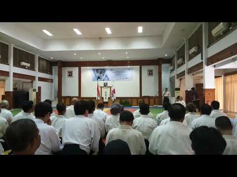 International Aikido Seminar 2018 with Makoto Ito Shihan - Opening Ceremony