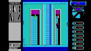 Starship Rendezvous (スターシップランデブー) for the NEC PC-88