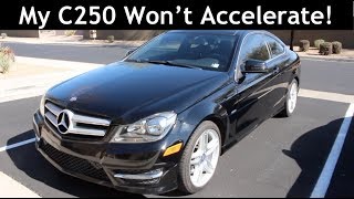 Mercedes C Class Loses Power - 75K Mile Review (W204 C250)