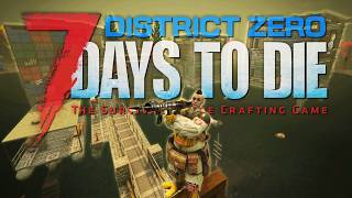 【7DTDMOD】荒れ地の新トレーダーに行ったら沼地で敵だらけで笑うwww「7DTD District Zero V3.2」実況プレイ #15