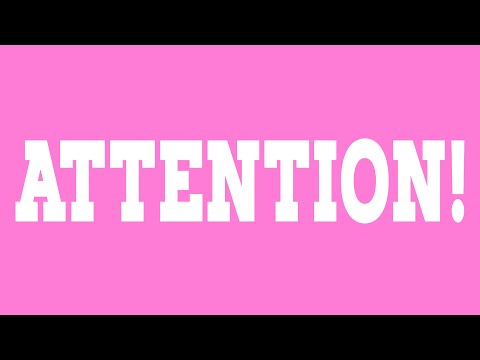 Video thumbnail for ATTENTION!
