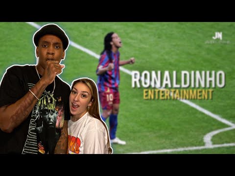 AMERICANS FIRST TIME EVER REACTION TO Ronaldinho - Football’s Greatest Entertainment REACTION | 😳😱