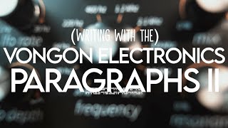 NEW! Vongon PARAGRAPHS II: Stereo Resonant Low Pass Filter (Full Stereo Demo)
