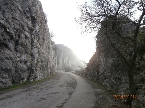 Napoleon's Road (La Strada Napoleonica) in Trieste, Italy
