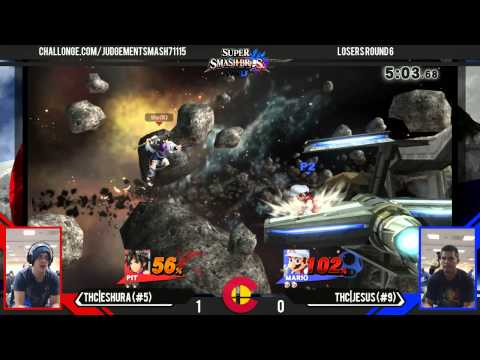 Judgement Day - THC|Eshura (Pit) Vs. THC|Jesus (Mario) LR6 - Smash 4
