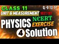 Unit Measurement Class 11 Physics NCERT Solution Que 9 To 17 CBSE Board By Gyan Singh