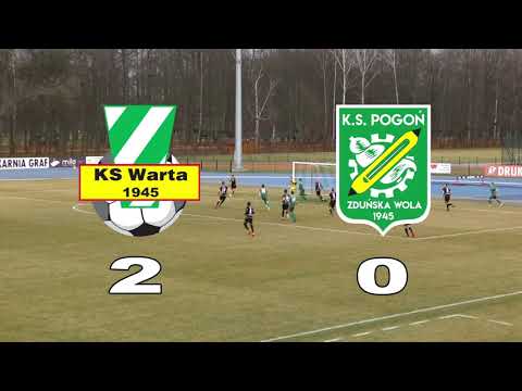 Warta Sieradz - Pogoń Zduńska Wola (27.03.21 - cały mecz)