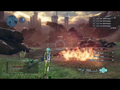 Sword Art Online: Fatal Bullet - Gameplay
