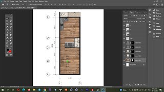 Photoshop for Architects or Rendering Plan with Photoshop_DAY001