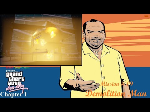 GTA: Vice City (Definitive Edition) C1 # 11 - Demolition Man