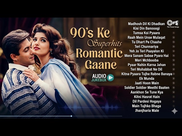 90s Ke Superhits Romantic Gaane 🎶 Bollywood Hindi Songs ✨ Hindi Sadabahar Bollywood Jukebox ❤️ SDDEFAULT Thumbnail