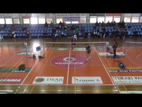WS FINAL BADMINTON (BALKAN CHAMPIONSHIP U19)