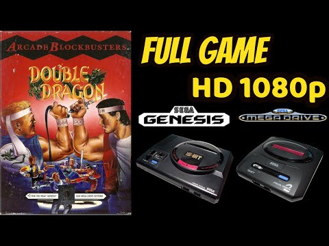 Double Dragon (SEGA GENESIS/MEGA DRIVE) Longplay/Walkthrough NO COMMENTARY HD 1080p