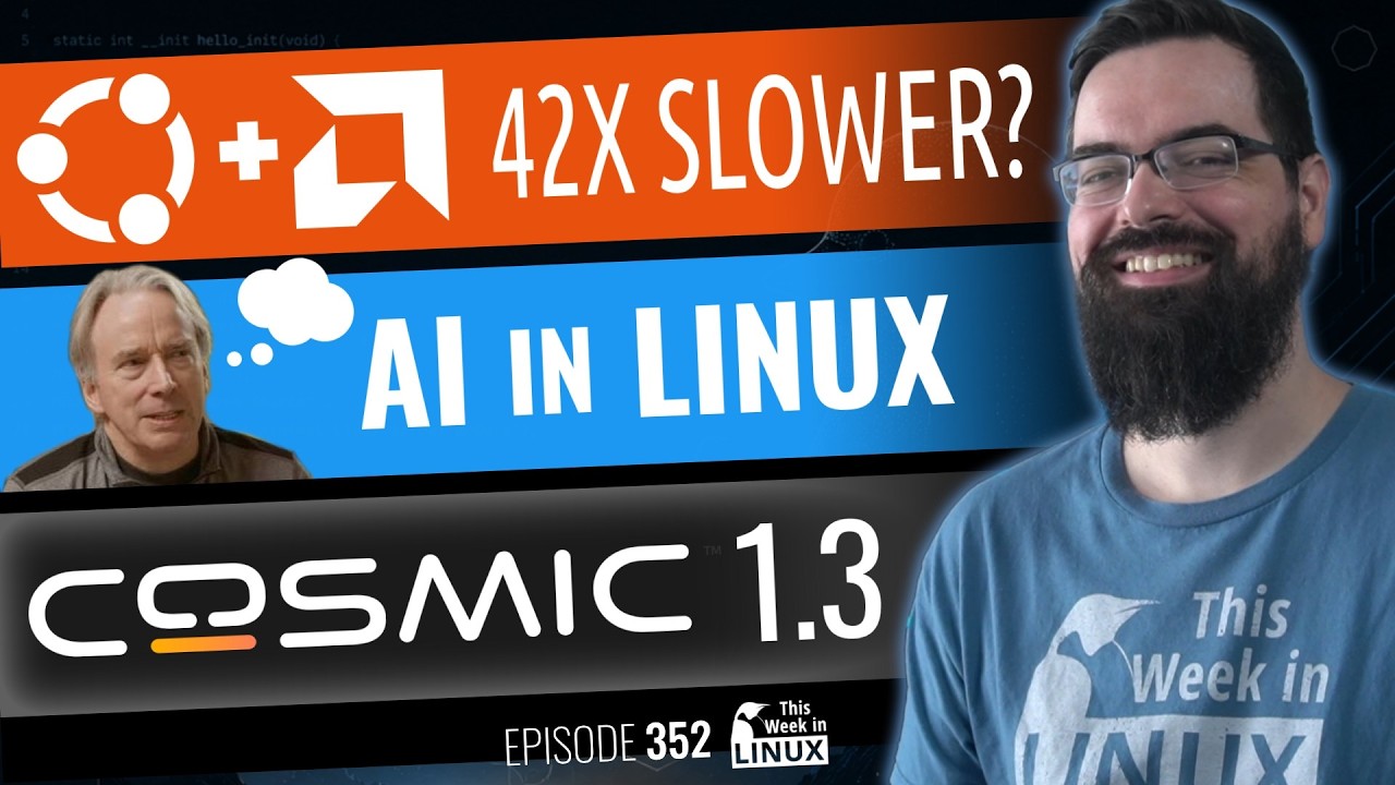 Linus Torvalds talks AI in kernel, COSMIC Frosted Glass, AppManager for AppImages & more Linux news