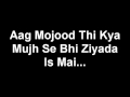 Sochta Hun Ke Ab Insaan Ko Sajda Karloon