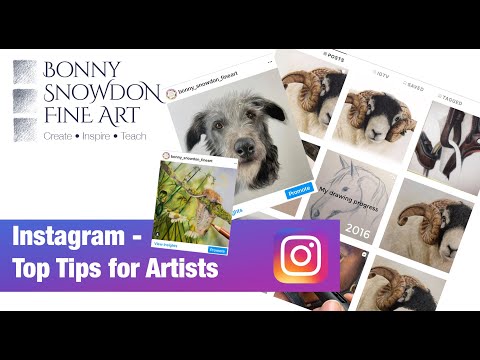 Top Tips for Growing your Art Account on Instagram | Business Tips