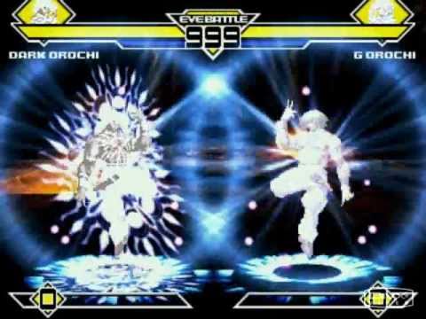 PIX MUGEN Dark Orochi VS God Orochi