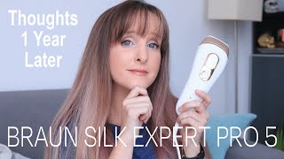 Braun Silk Expert Pro 5 IPL -Does it Work - One Year Later