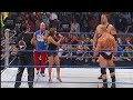 Stephanie McMahon Confronts Multiple Smackdown Superstars 08 28 2003