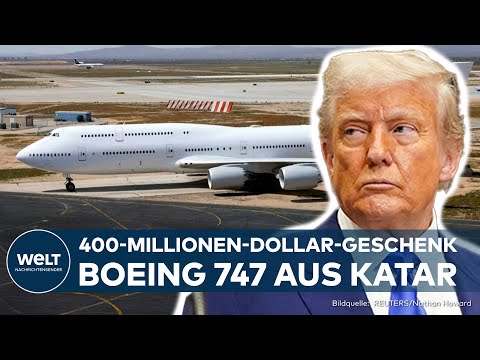 EIN JET FÜR TRUMP: 400-Millionen-Dollar-Boeing - Mega-Geschenk von Katar sorgt für Wirbel