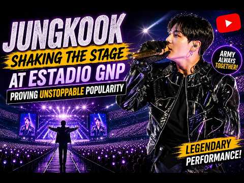 Thumbnail for BTS' JUNGKOOK SHAKES MEXICO — PROOF OF UNSTOPPABLE POPULARITY! by Concert, OK Go